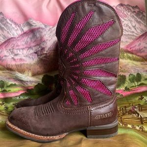 Shyanne Leather Slip Resistance Boots